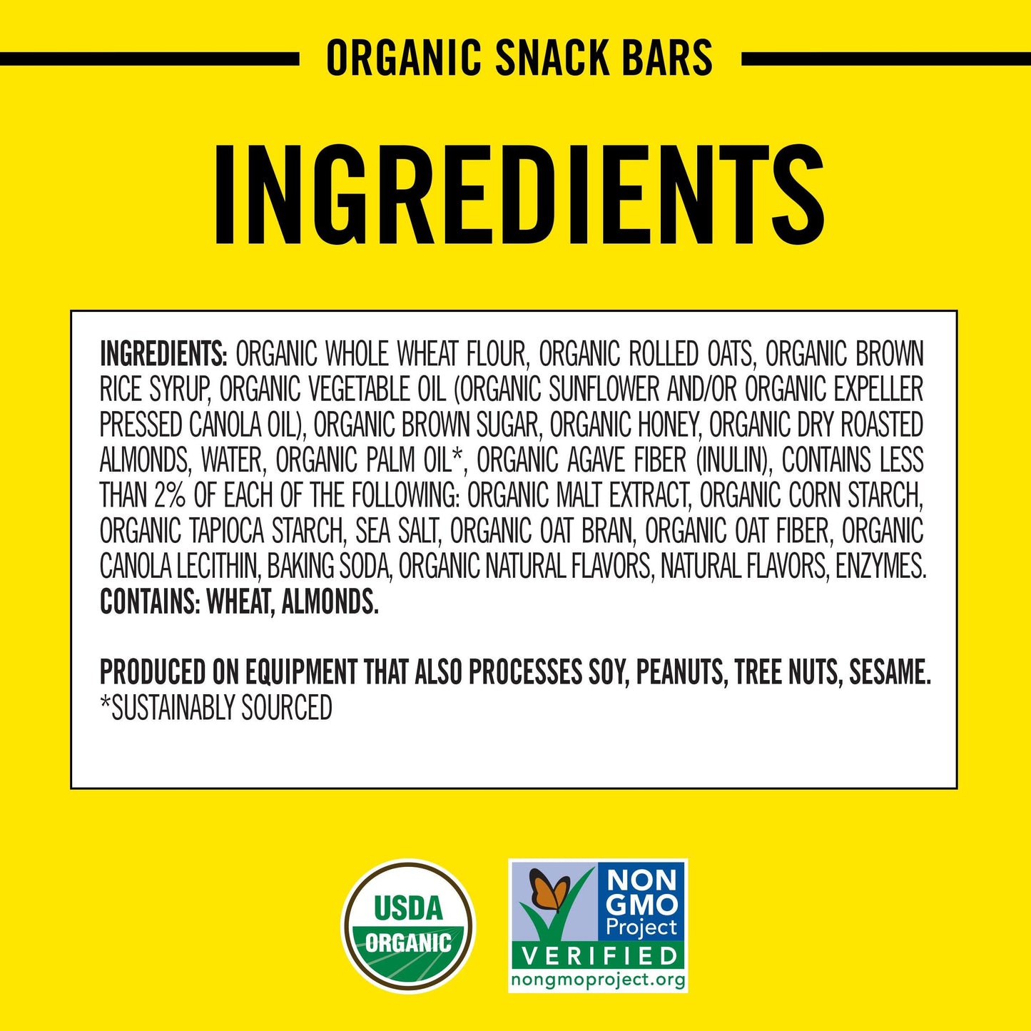 Daves Reduceer Bread Oat-Rageous Honey Almond Organic Snack Bars, 4 Individually Wrapped Snack Bars (Pack Of 1)
