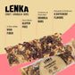 Lenka Handmade Craft Granola Bars - Cranberry Chocolate Gluten Free High Fiber - Nutritious Snack Bar With Organic Granola - 12