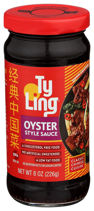 Ty Ling Oyster Sauce, 8-Ounce Bottle (Pack Of 12)