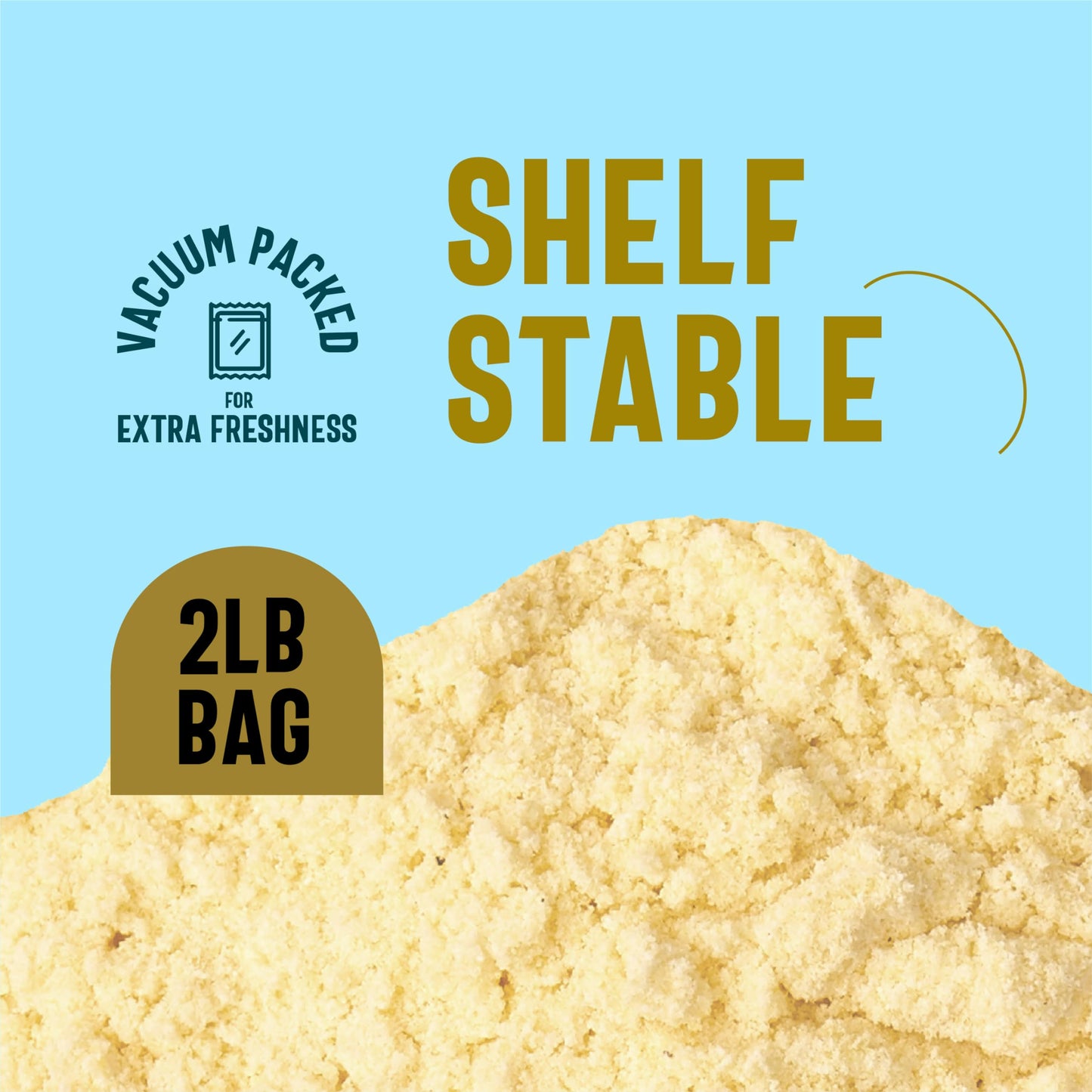 One In A Mill Semolina Flour 2 Lb Pack Of 2 | High Protein Durum Wheat Flour For Pizza Dough, Pasta, Bread, And Couscous | Vacuu