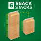 Club Snack Stacks Crackers, Lunch Snacks, Original, 12.5oz Box (6 Stacks)