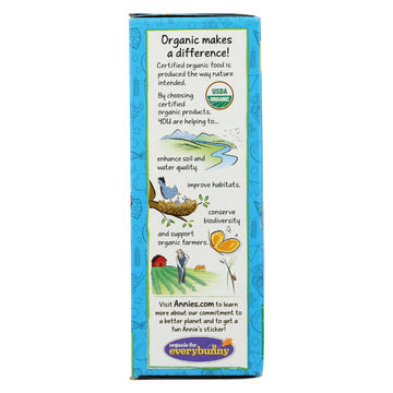 Annie'S Homegrown Organic Birthday Cake Crispy Bars, Gelatin Free, 3.9 Ounces (Pack Of 8)