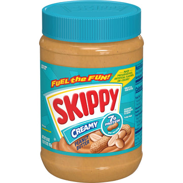 SKIPPY Creamy Peanut Butter, 28 Ounce Jar, Pack of 1, Model 10856