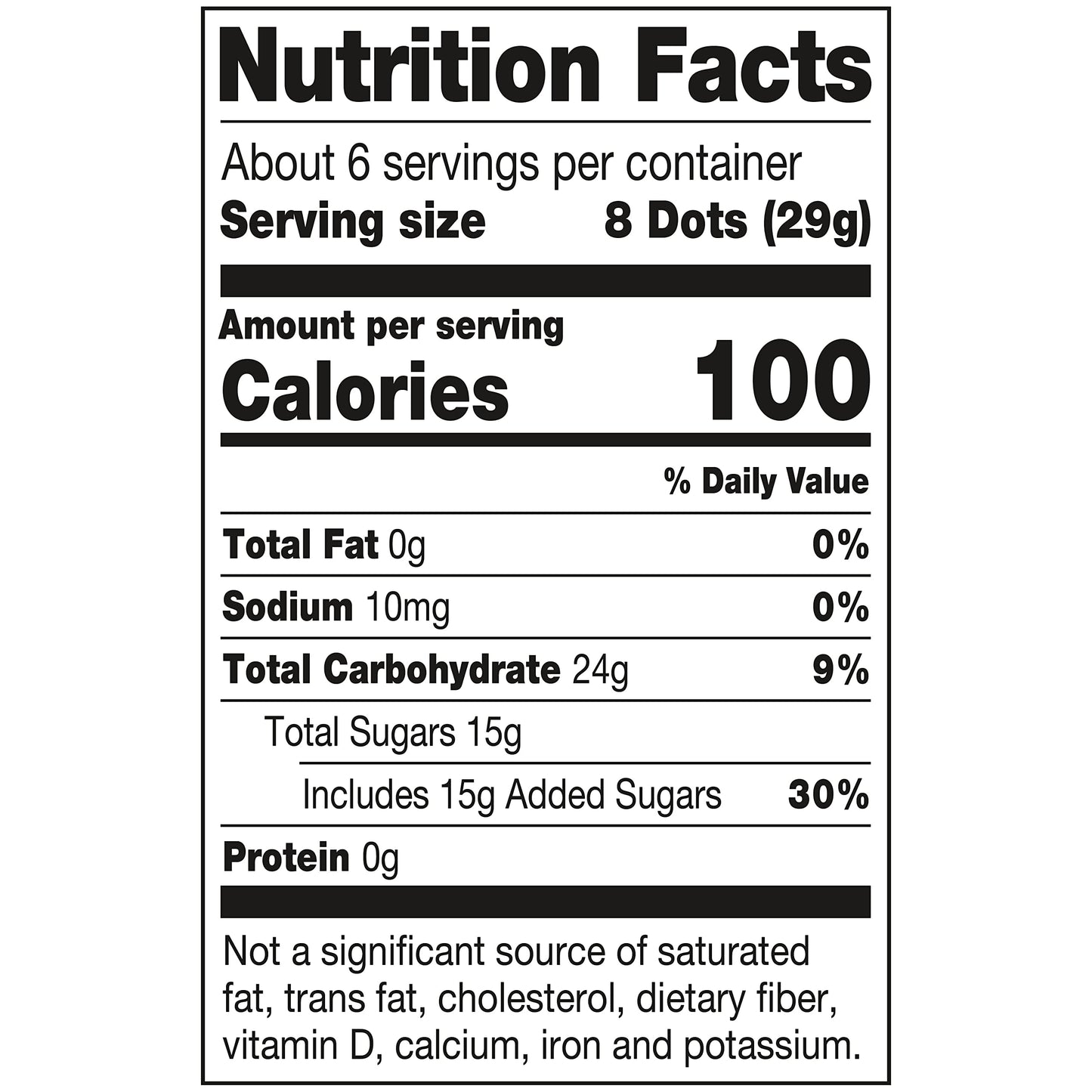 DOTS Assorted Fruit Flavored Gumdrops Candy, 6.5oz Theater Box, 4-Pack