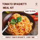 GUSTA Tomato Spaghetti Pasta Meal Kit - Gourmet Italian Food - Makes 5 Meals - Includes Recipe Booklet - Spaghetti Pomodoro