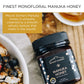 Mount Somers Premium Manuka Honey Mgo 263+ / Umf 10+ - 100% Pure Non Gmo New Zealand Manuka Honey - Genuine Natural Superfood -