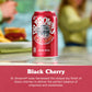 Dr. Browns Black Cherry Soda - Gourmet Craft Soda - 24 Cans - 12 oz Each - Kosher