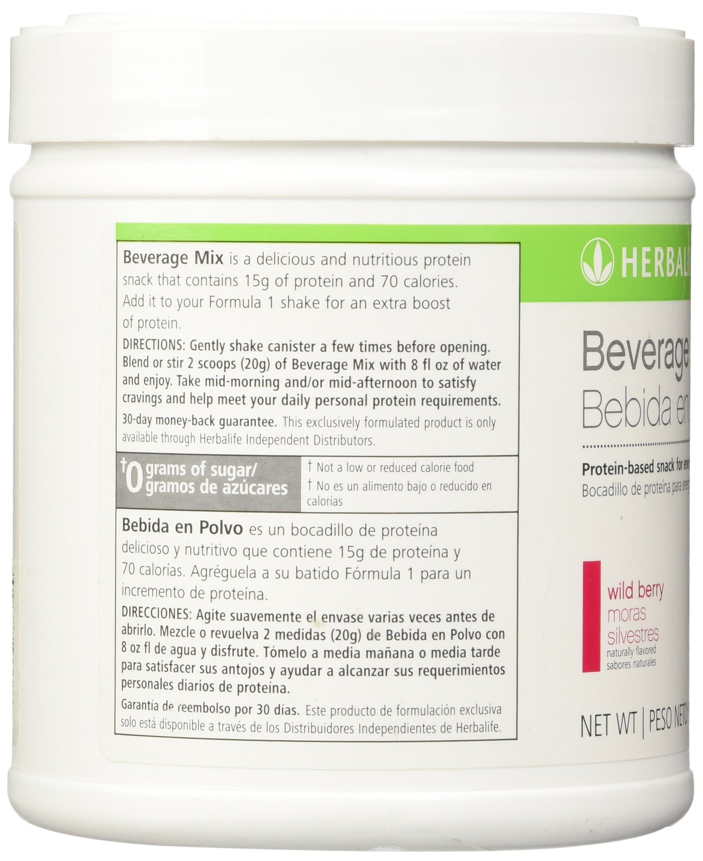 Beverage Mix Wild Berry By Herbalife 280G