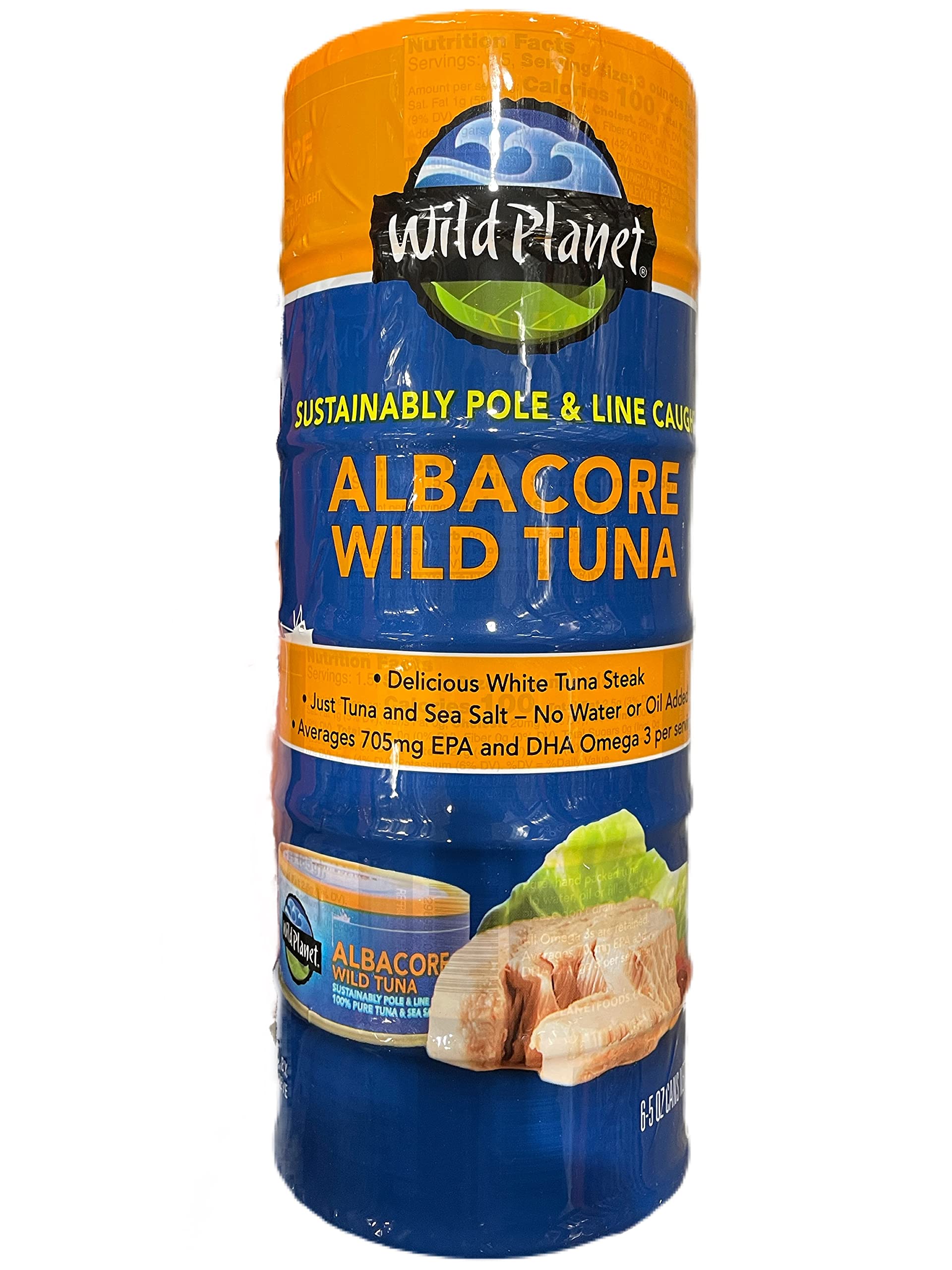 Wild Planet Albacore Wilda Tuna, 5 oz, 6-count