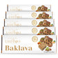 Eastanbul Baklava, 5 Packs Baklava Gift Box, Baklava Pastry, Middle Eastern Sweets Gift Box, Premium Gourmet Desserts, Baklava P