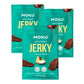 Moku Plant-Based Mushroom Jerky, Hawaiian Teriyaki (3 Pack) Vegan Jerky, Gluten Free, Soy-Free, Non-Gmo Vegan Snacks, Vegan Meat