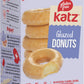Katz Gluten Free Top 4 Donut Flavors Snack. Powdered, Glazed, Cinnamon, Chocolate Frosted. Free Of Dairy, Soy, Tree Nuts And Pea