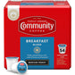 Community Coffee Breakfast Blend Coffee Pods, Medium Roast, 54 Count, Compatible with Keurig 2.0, Red