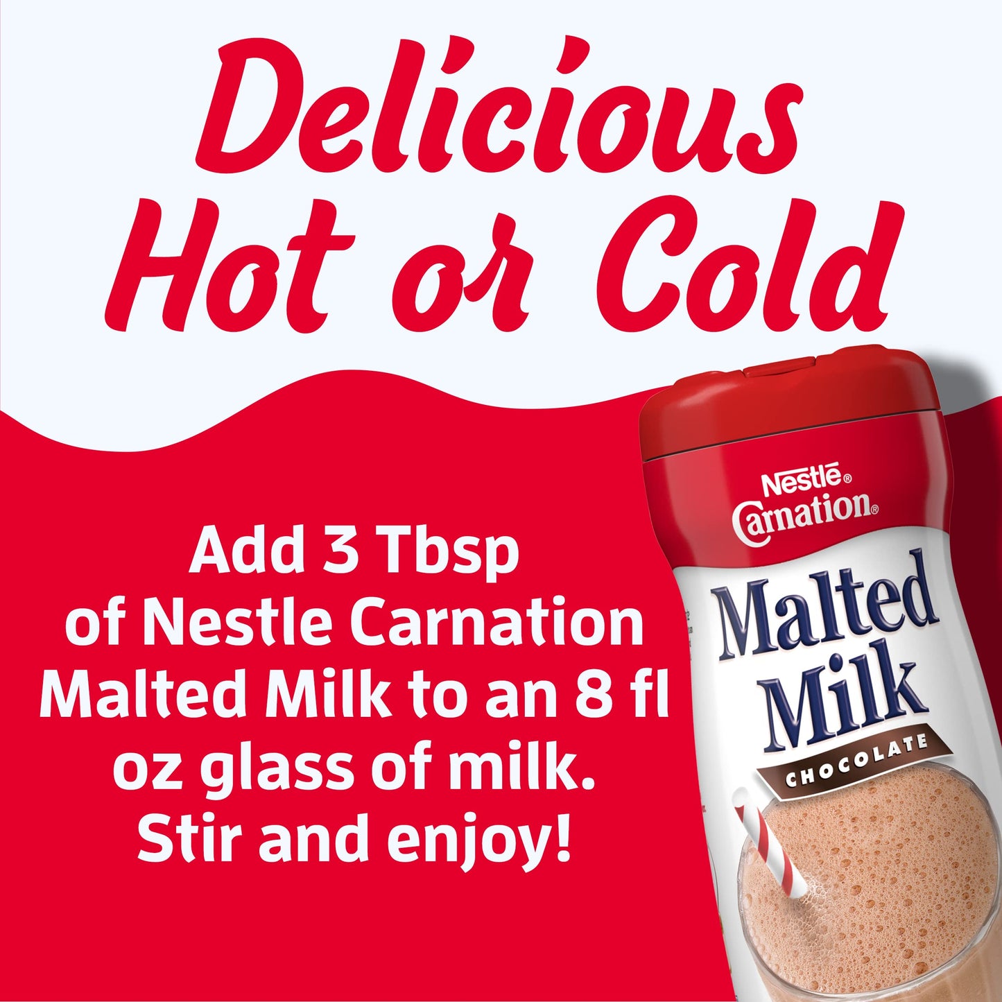 Carnation Malted Milk Chocolate 13 Ounce (Pack Of 4)