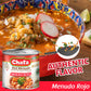 Chata Red Menudo  Beef beef belly Stew with Hominy Corn  25 oz Can  Pack of 3