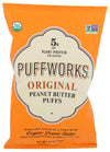 Puffworks Organic Original Peanut Butter Puffs 3.5 Oz