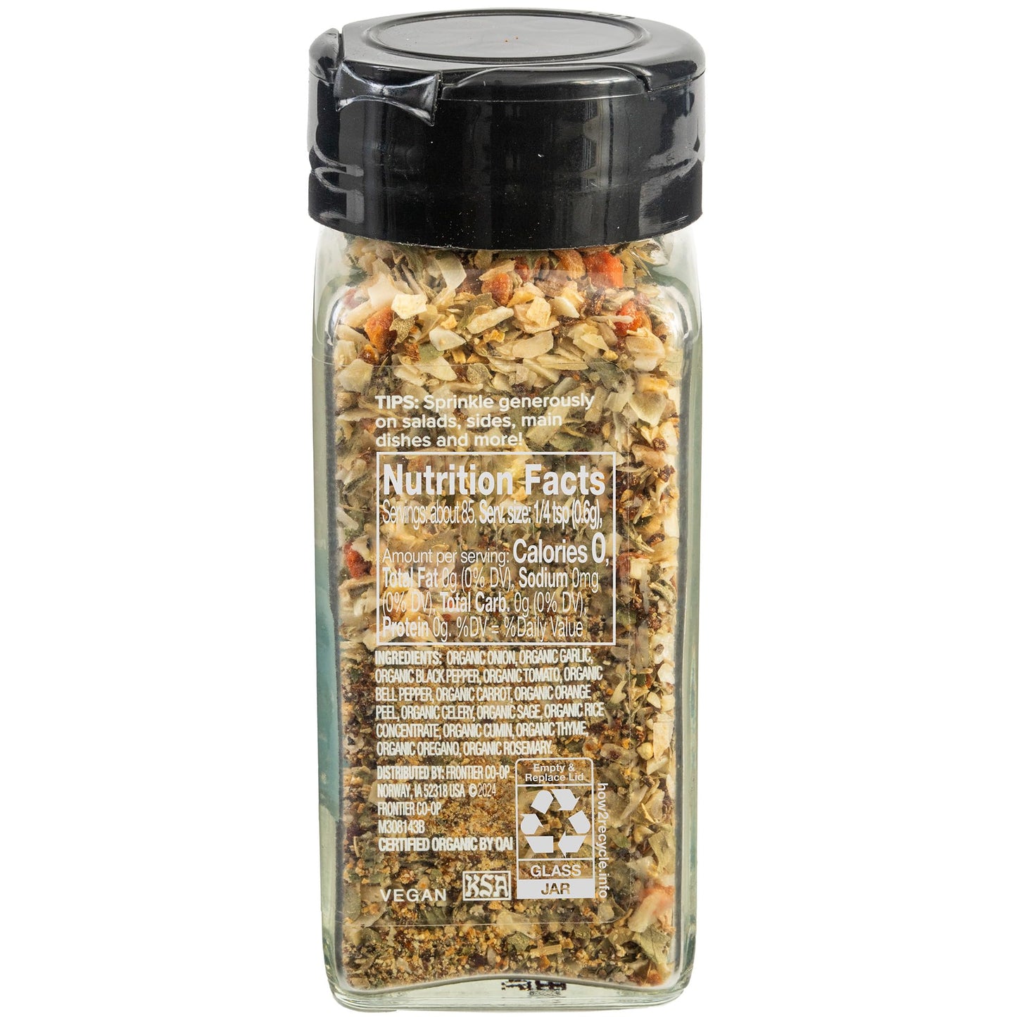 Simply Organic Spice Right Everyday Blends All-Purpose Salt-Free, Certified Organic | 1.8 Oz