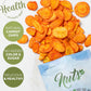 NUTS - U.S. Carrot Chips, Sea-Salted, 40 Ounce (Pack of 1), No Color Added, No Sugar Added, Natural and Healthy Snack