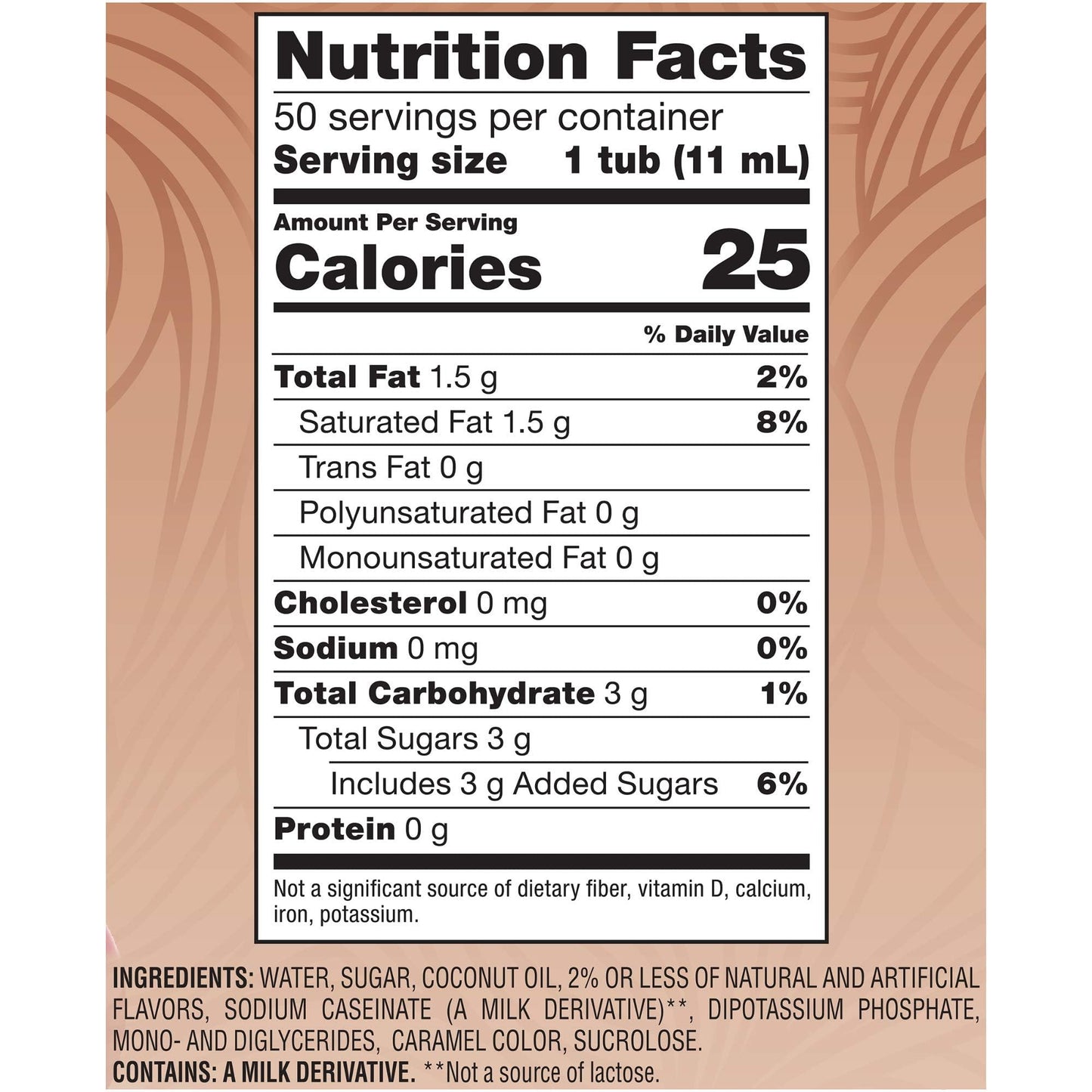 Nestle Coffee Mate Liquid Coffee Creamer Singles, Vanilla Caramel, 50 Ct Box