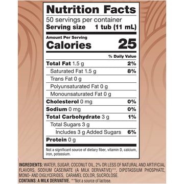 Nestle Coffee Mate Liquid Coffee Creamer Singles, Vanilla Caramel, 50 Ct Box