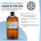 PureC60OliveOil Organic Avocado Oil - 99.95% Carbon 60, 800mg, Food Grade, 33.8 Fl Oz, Amber Glass Bottle