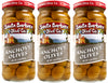 SANTA BARBARA OLIVE CO Pitted Green Olives Anchovy Stuffed Pack of 3, 5oz Each, Perfect for Charcuterie, Salads, Pizza, Pasta