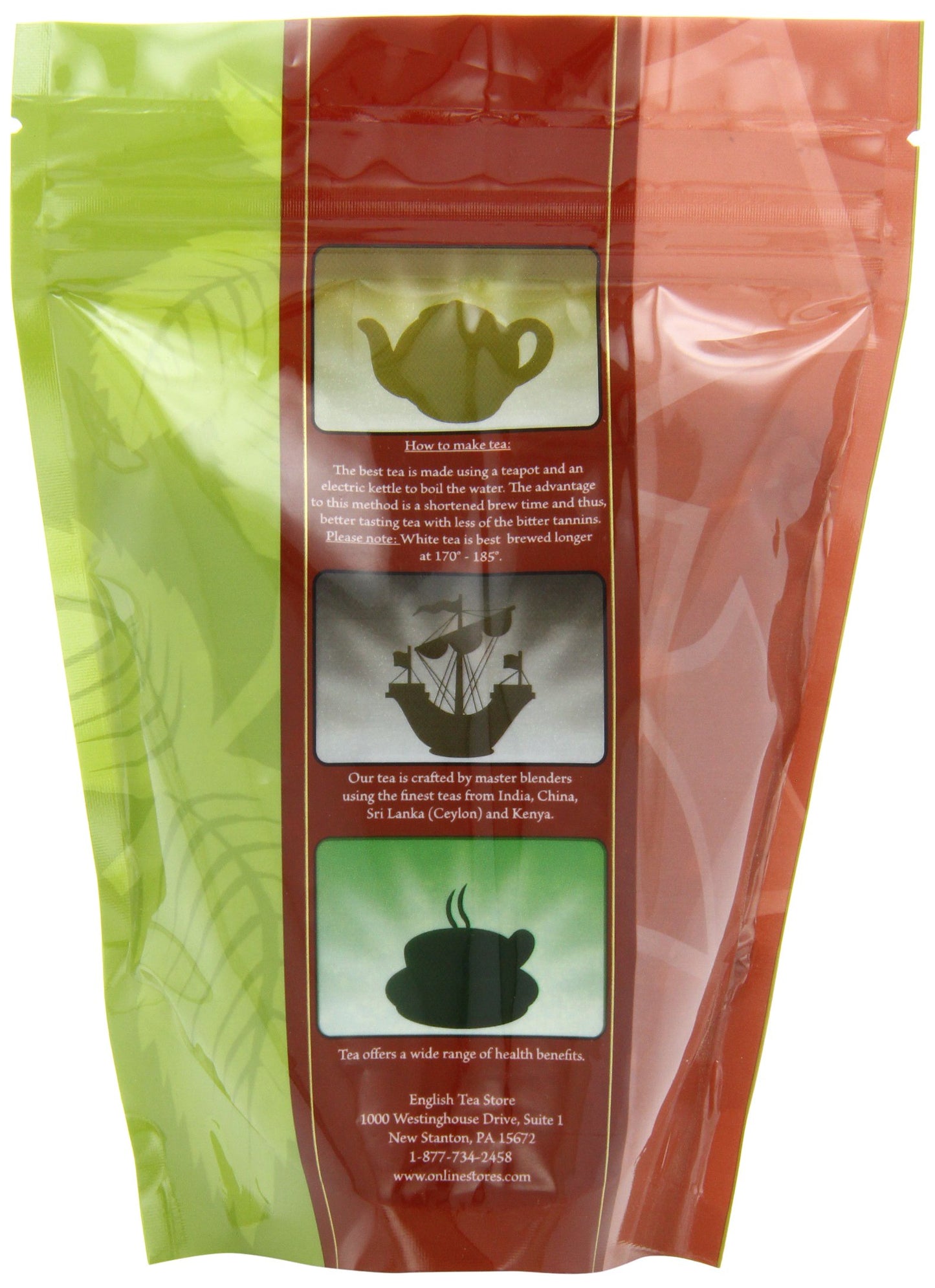 English Tea Store Loose Leaf, Night Of The Iguana Chocolate Chai Tea, 4 Ounce