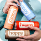 Happy Coffee Canned Mocha Latte, 11 Oz. Cans, 12 Pack, Notes Of Cocoa & Elation, 100% Arabica Beans, No Artificial Flavors Or Sw