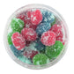 Cuza Candies Super Sour Blue Raspberry Gushers - Super Sour Candy - Viral Tiktok Candy - Best Blue Razz Gushers In Resealable Co