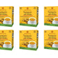 6 Pack Of Hyleys Wellness Turmeric With Green Tea - 50 Tea Bags (100% Natural, Sugar Free, Gluten Free & Non-Gmo), 300 Count