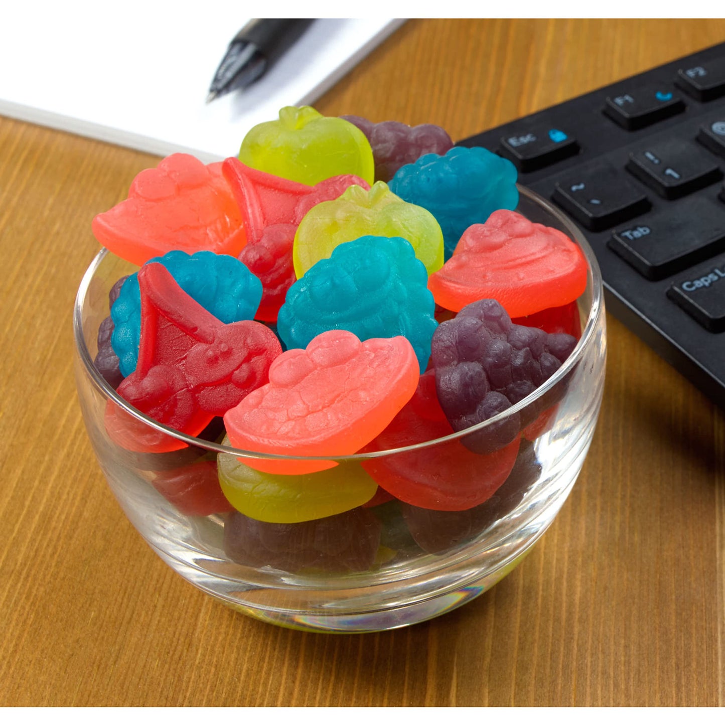 Jolly Rancher Gummies Assorted Fruit Candy, 7 oz, Plastic, Cranberry