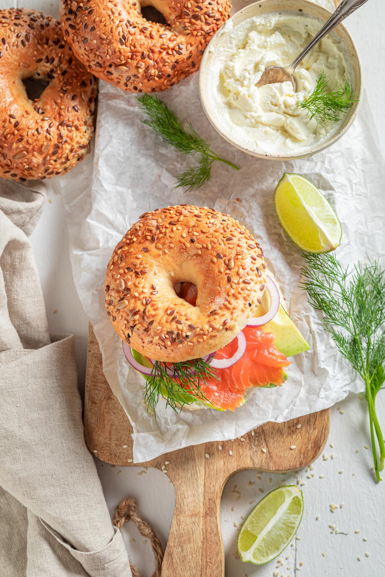 A Blend Above Everything Bagel Dip Mix, 3 Packs, 1 oz. Each, Makes 16 Ounces, Gluten-Free, No MSG, All Natural, No Preservatives