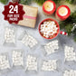 Freeze Dried Marshmallows Mini Individual 24 Fun Size Packs - Hot Chocolate Marshmallows Candy For Christmas Toppings, Hot Cocoa