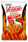 Sensible Portions Garden Veggie Straws, Screamin' Hot, Gluten Free & Non-Gmo, 4.25 Ounce (Pack Of 12)