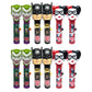 Pop Ups! Batman, Harley Quinn & Joker Lollipop Holder - 12 Lollipops with Cases - Individually Wrapped Candy Party Favors - Just