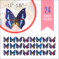 Sugar Robot Inc. Edible Butterflies Cake and Cupcake Toppers 1.75 inches Blue