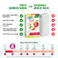 TRUE LEMON KIDS Crisp Apple (10 Packets) - Hydration, No Preservatives, No Artificial Flavors, No Sweeteners - Low Sugar Water F