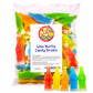 Wax Bottle Candy Drinks, 1/2 (Half) Pound Bag - Retro Wax Candy Bottles, Liquid Filled - Variety Flavor Nip Candy Juice - Classi