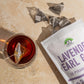 20 Leaves Lavender Earl Grey Black Tea - 100% Organic - 50 Pyramid Tea Bags in Resealable Bag