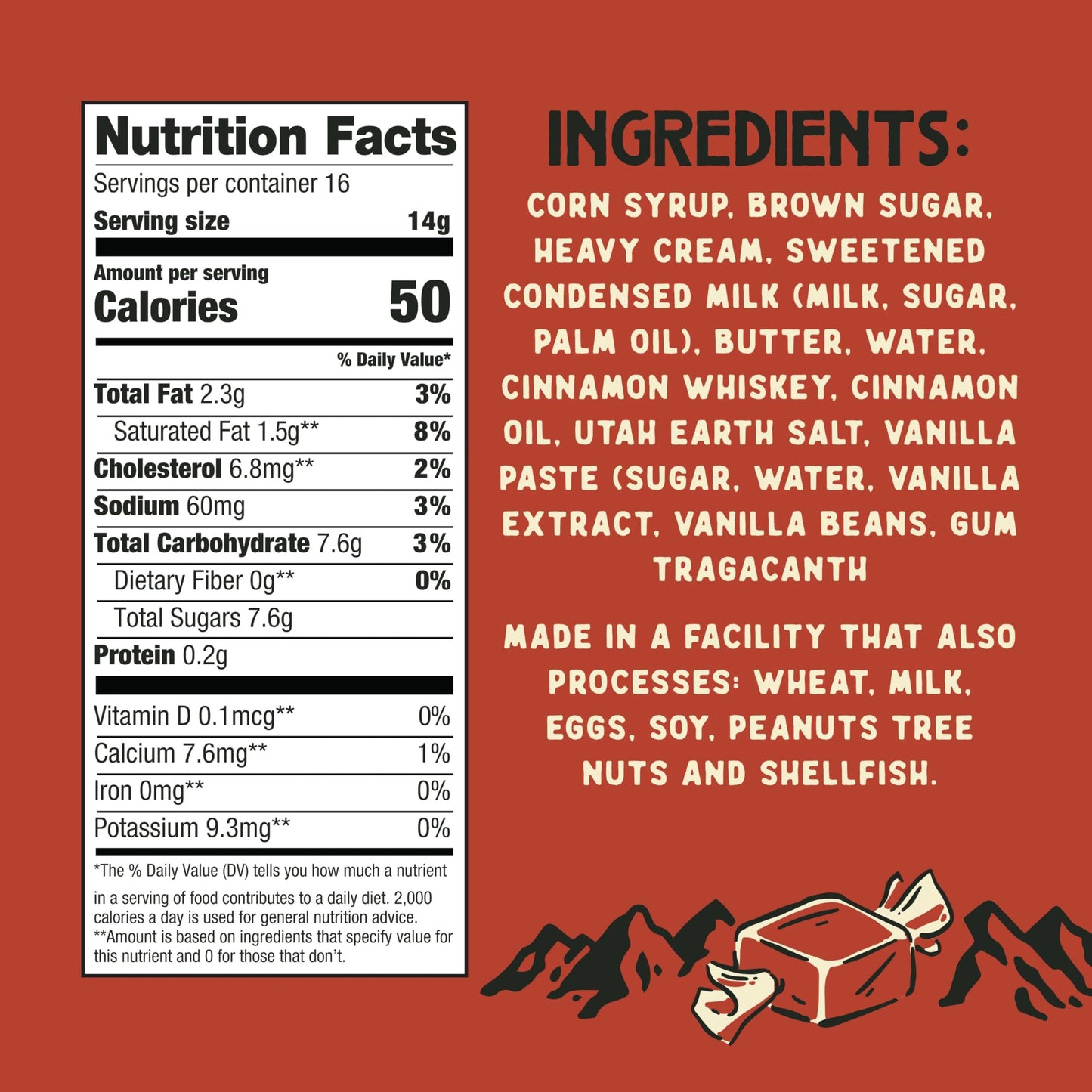 Chef Js Bbq Provisions Cinnamon Spirit-Inspired Flavor Caramels