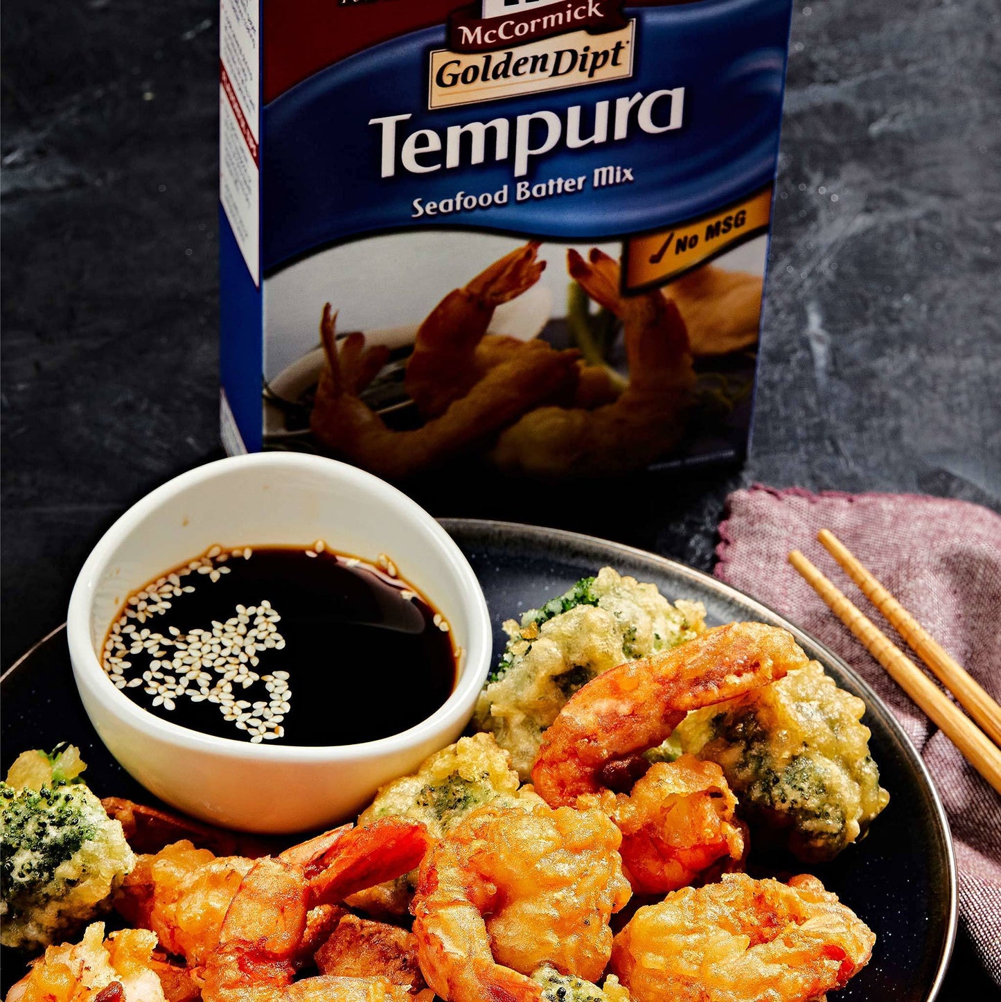 McCormick Golden Dipt Tempura Seafood Batter Mix, 8 oz