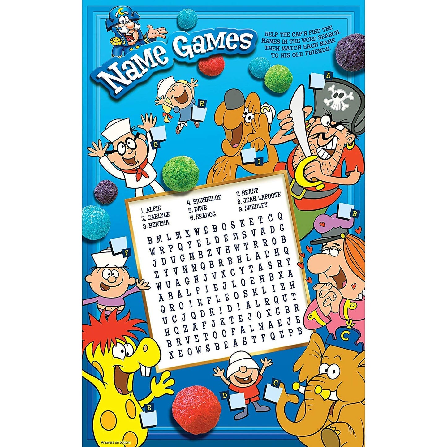 Cap'N Crunch'S Oops All Berries Cereal 15.4 Oz (Set Of 2)