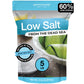 Aromasong Low Sodium Sea Salt - 60% Less Sodium - 80 Ounce Bulk Bag - Fine Grain Dead Sea Potassium Chloride