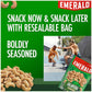 Emerald Nuts Jalapeno Cashews, 5 Oz Resealable Bag, Pack of 3