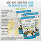 BeanVIVO Plant Based Protein Snacks - (7 Gram Protein) Sea Salt Flavor with Dried Edamame, Roasted Cashew and Chickpeas - Non-GM
