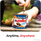 Nutella & GO! Chocolate Hazelnut Spread with Cocoa + Pretzel Sticks  10 Snack Packs  1.9 oz Each