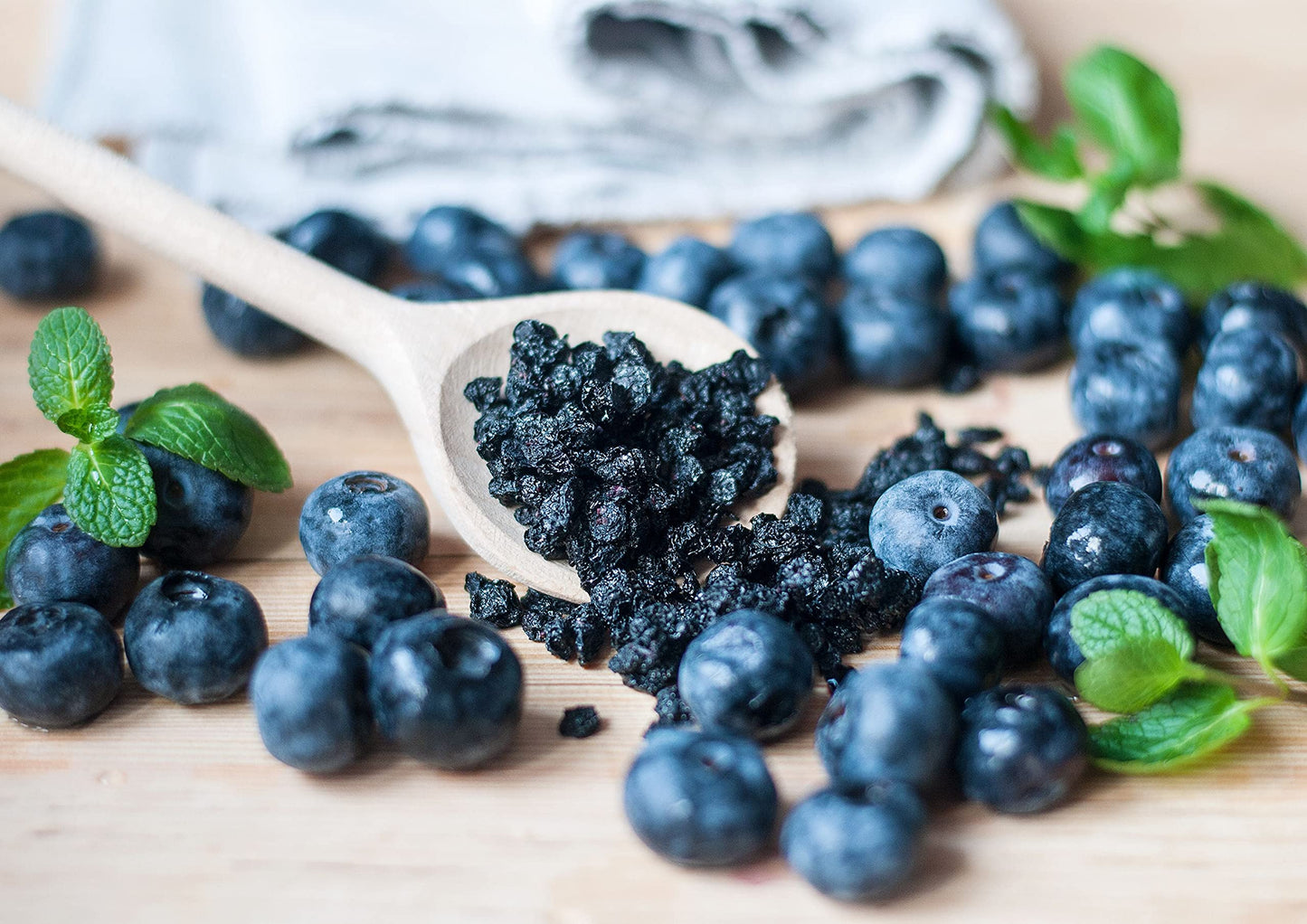Organic Dried Blueberries, 12 Pounds - Non-Gmo, Whole Berries, Lightly Sweetened, And Coated With Sunflower Oil, Kosher, Vegan,