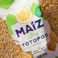 Siete Maiz Totopos Corn Tortilla Chips | Lime | Gluten Free | Vegan Snacks | Non Gmo & Organic Corn Chip | Made With Avocado Oil