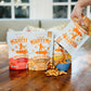 Mission Mighty Me Nutty Puffs All-Flavor Variety Pack - Organic Peanut Butter and Mixed Nut Butter Puffs for Babies + Kids - Ped
