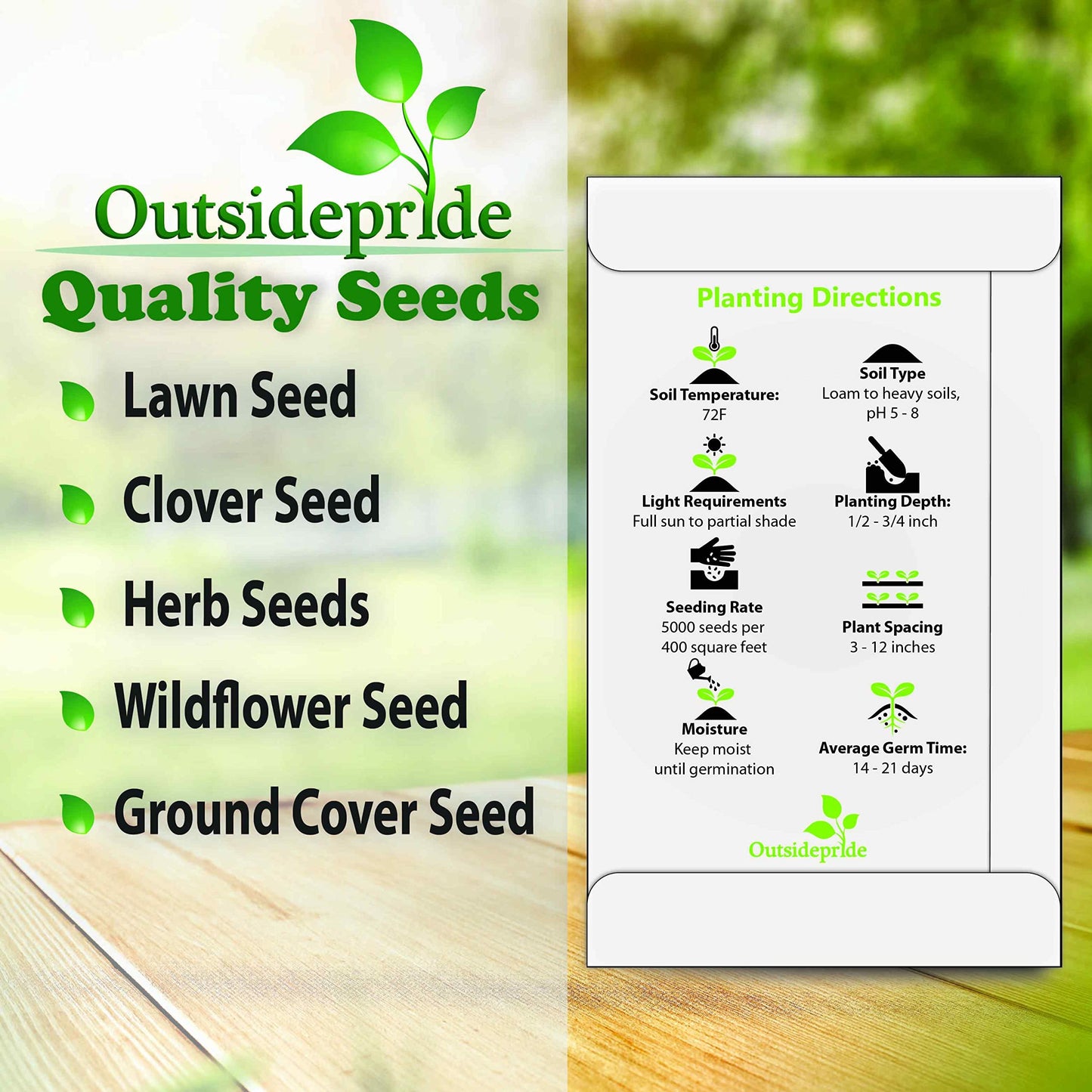 Outsidepride 10000 Seeds Annual Yellow Mustard Herb Garden Seed For Microgreens, Sprouts, & Cooking
